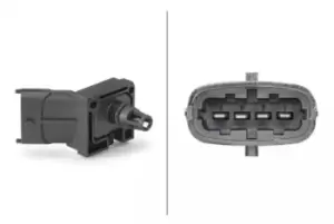 Image of Intake Manifold Pressure Sensor 6PP013112-221 by Hella