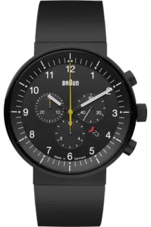 Image of Mens Braun BN0095 Prestige Chronograph Watch BN0095BKBKBKG