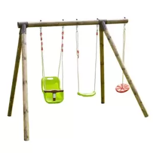 Image of Soulet Tiago Childrens Wooden Garden Swing Set