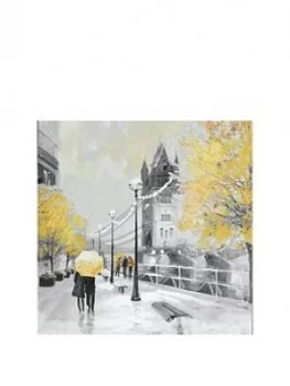 Image of Arthouse Ochre London Couples Canvas With Handpaint