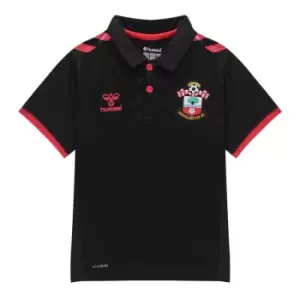 Image of Hummel Southampton FC Polo Shirt Junior Boys - Black