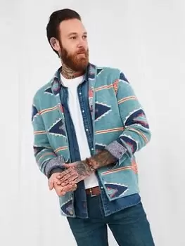 Image of Joe Browns Stylish Spring Knit - Blue Size 2XL, Men