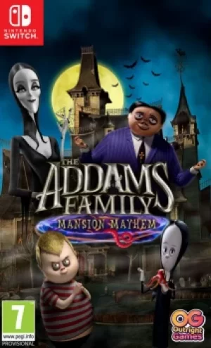 Image of The Addams Family Mansion Mayhem Nintendo Switch Game