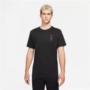 Image of Nike Tottenham Hotspur FC Nike T-Shirt Mens - Black