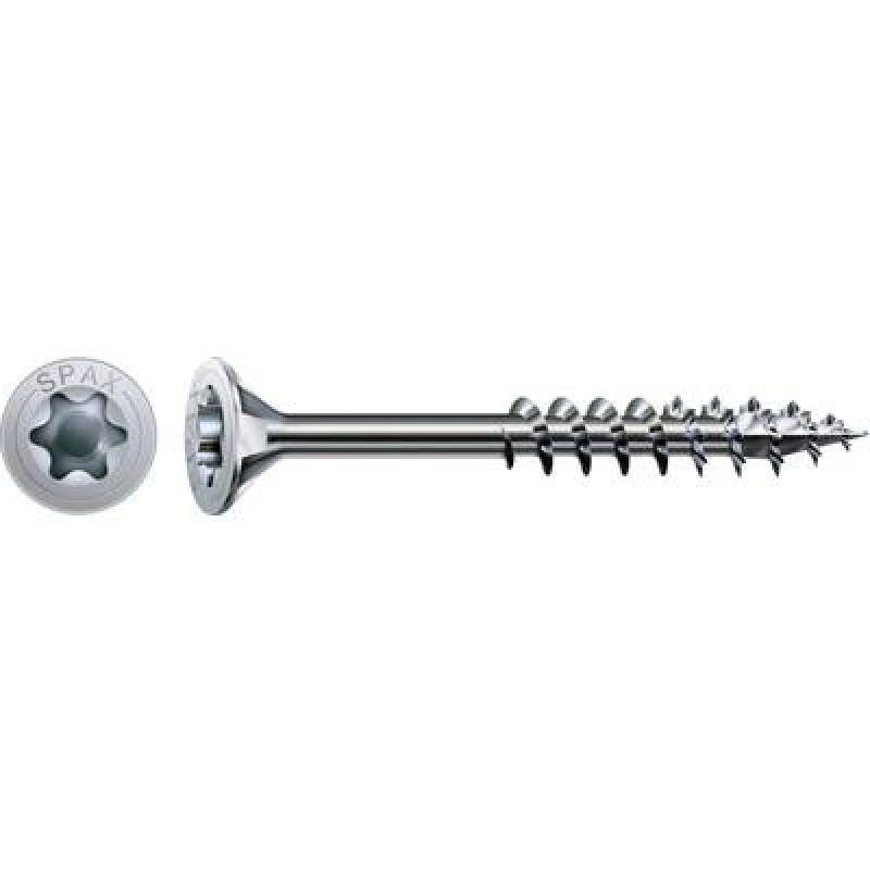 Image of SPAX SPAX SPAX Seko-T-Tg 191010601505 Wood screw 6mm 150 mm Torx, Star socket Steel zinc galvanized 100 pc(s) 0191010601505