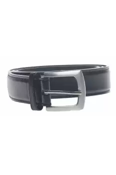 Image of D555 Lewis Square Buckle Plain Belt