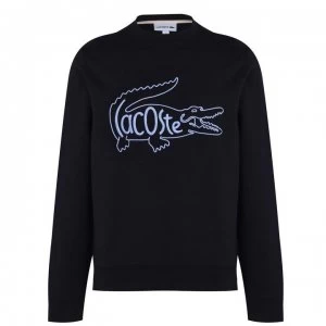 Image of Lacoste Embroidered Croc Sweatshirt - Abysm HDE