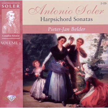 Image of Pieter Jan Belder - Antonio Soler: Harpsichord Sonatas CD