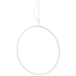 Image of Ideal Lux circus 44cm Integrated LED Pendant Ceiling Light White, 3000K