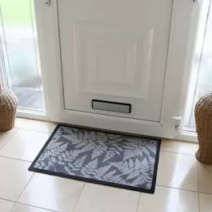 Image of JVL Mega Door Mat 50 x 75 cm, Fern