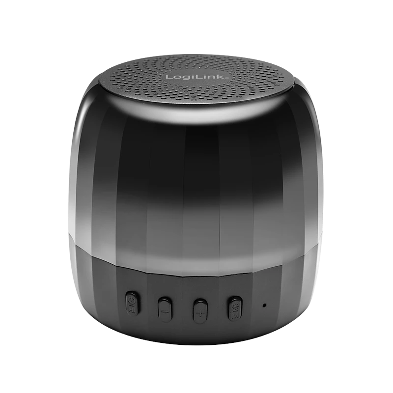 Image of LogiLink Speaker. portable. BT 5.2. micro SD. RGB light. black