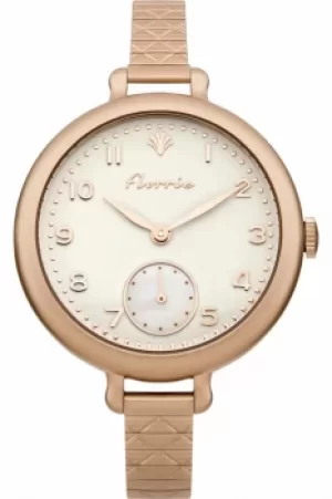 Image of Ladies House Of Florrie Pearl Watch HF003RGM