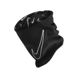 Image of One Size Nike Youths Reversible Neck Warmer 2 Black White