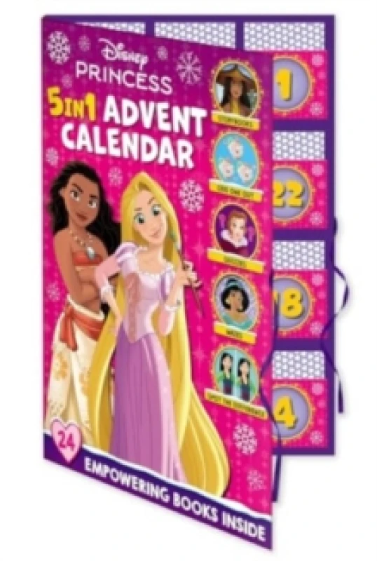 Image of Disney Princess: 5-in-1 Advent Calendar Paperback / softback