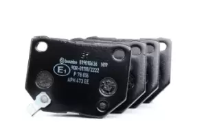 Image of BREMBO BRAKE PAD SET OF 4 P78016