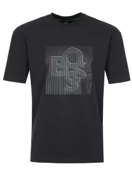 Image of BOSS Tirexed Logo T-Shirt Black