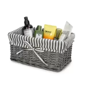 Image of Grey Wicker Baskets Small M&W