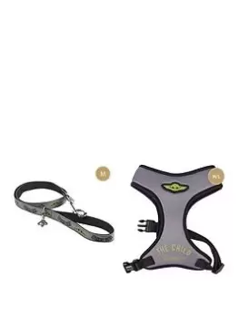 Image of Disney Pets Dog Harness M/L Plus Lead - The Mandalorian