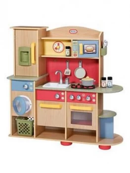 Image of Little Tikes Premium Wood Home And Kitchen