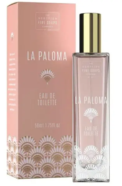 Image of Scottish Fine Soaps La Paloma Eau de Toilette For Her 50ml
