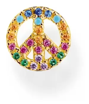 Image of Thomas Sabo H2218-488-7 Charming Peace Single Stud Jewellery