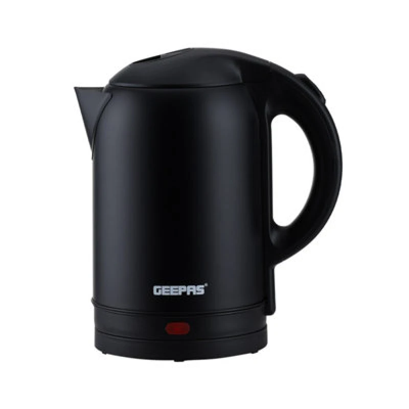 Image of Geepas 1.8L Cordless Stainless Steel Jug Kettle Black 1800W