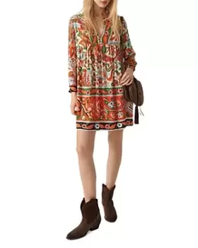 Image of ba & sh Maureen Floral Border Print Dress