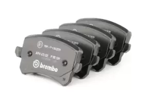 Image of BREMBO Brake pad set VW,AUDI,SEAT P 85 109 1K0698451L,3AA698451,3C0698451E 3C0698451F,5N0698451,JZW698451E,JZW698451G,3502340AKY00A,1K0698451L