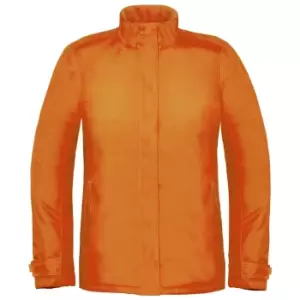 Image of B&C Womens/Ladies Premium Real+ Windproof Waterproof Thermo-Isolated Jacket (2XL) (Orange)