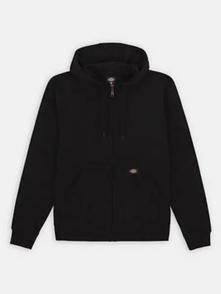 Image of Dickies Mens Everyday Fleece Zip Hoodie - Black VX4J1 Male 2XL,L,M,XL