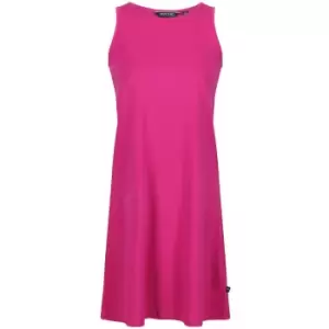 Image of Regatta Womens Kaimana Printed Jersey Swing Silhouette Dress UK 18- Waist 36', (91cm)