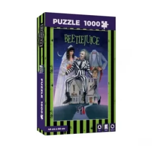 Image of Beetlejuice Jigsaw Puzzle Movie Poster