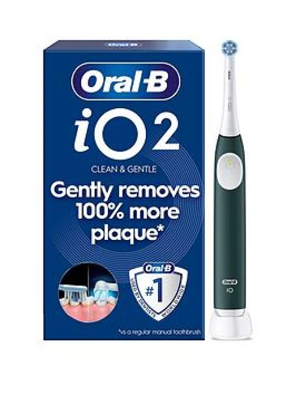 Image of Oral-B iO2 Forest Green Electric Toothbrush
