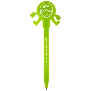 Image of Robert Dyas Ryman Sport Relief Cycle Pen - Green