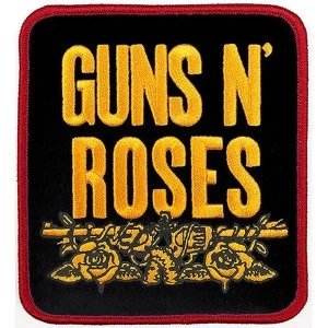 Image of Guns N' Roses - Stacked Black Standard Patch