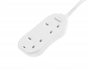 Image of Masterplug 2 Socket 10 Metre Extension Lead