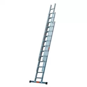 Image of 1102-032 3.5M Aluminium Pro EN131 Double Ladder