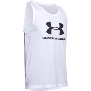 Image of Under Armour Sport Style Tank Top Mens - White