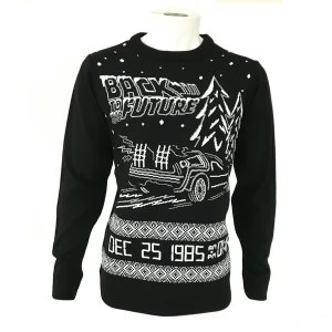 Image of Back to the Future Unisex Christmas Jumper Medium