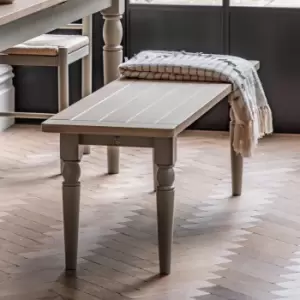 Image of Elda 2 Seater Dining Bench Taupe