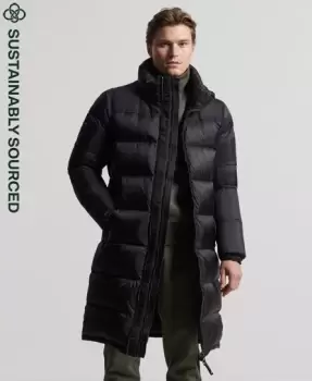 Image of Superdry Longline Down Puffer Coat