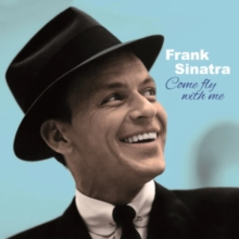 Image of Frank Sinatra Come Fly With Me [Limited Edition Blue Vinyl] Vinyl LP Black unisex