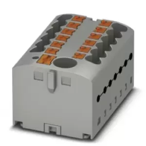 Image of Phoenix Contact 13 Way Distribution block, 26 12 AWG, 24 A, 41 A @ 6 mm, 0.14 4mm, Push In