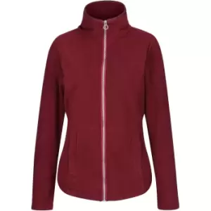 Image of Regatta Womens/Ladies Fayona Full Zip Symmetry Fleece Casual Jacket UK Size 10 - Chest 34' (86cm)