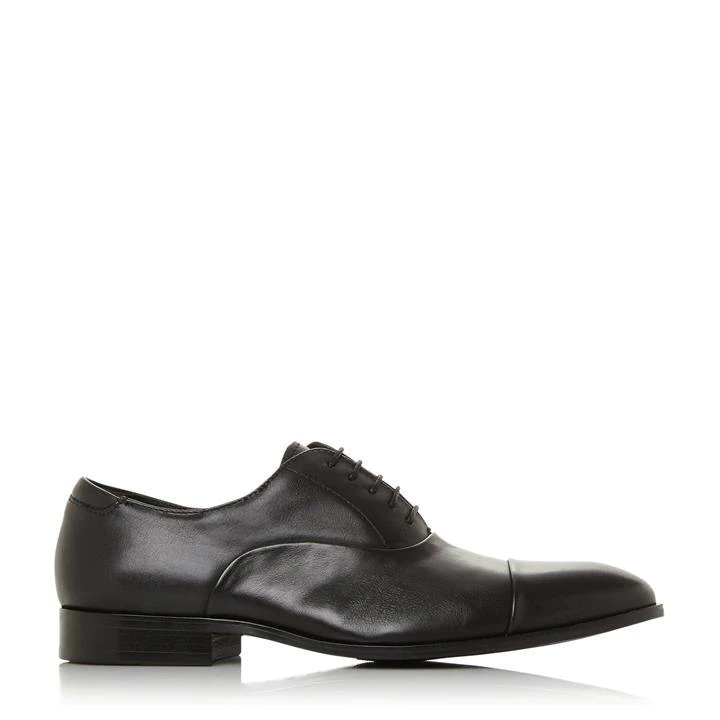 Image of Dune Secret' Round Toe Oxford Shoes - 7 - black