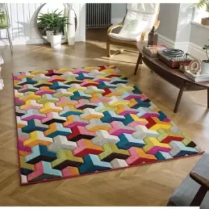 Image of Oriental Weavers Piccadilly 531 X Rug - 60x230cm, Geometric - Multi
