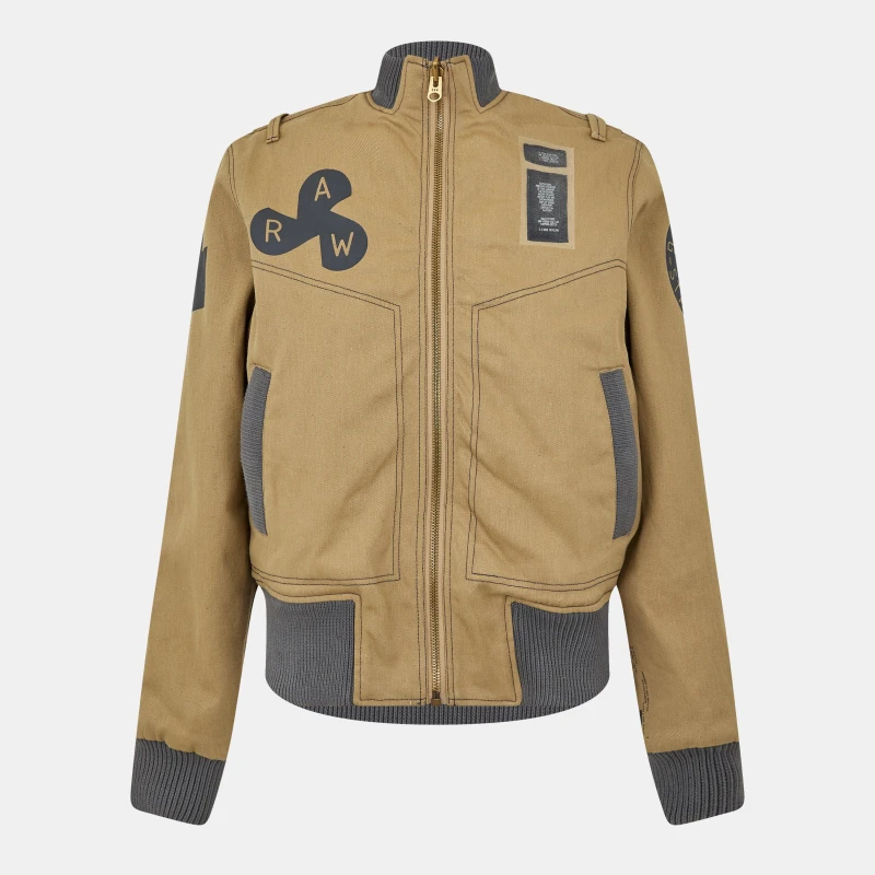 Image of G Star Mens E Oversized Fit Bomber Jacket Berge male X Small