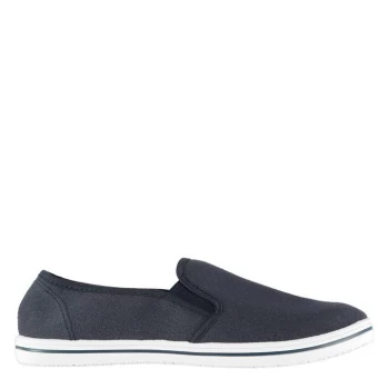 Image of Slazenger Mens Slip On Canvas Shoes - Blue