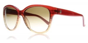Image of Givenchy SGV815 Sunglasses Red 0ACN