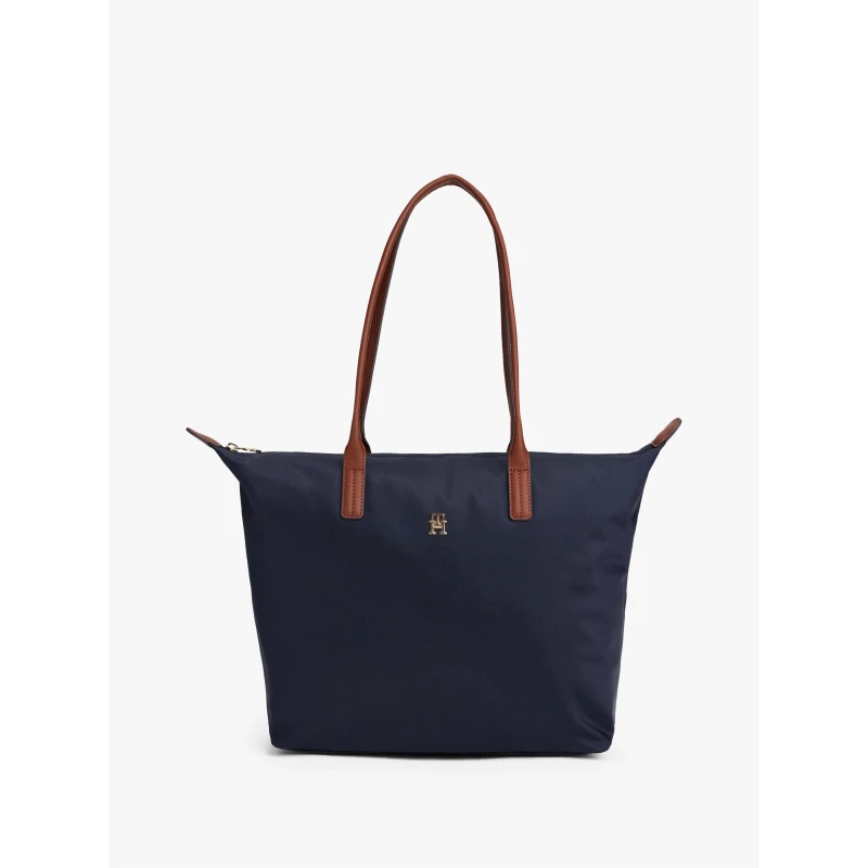 Image of Tommy Hilfiger Womens Popette Tote Bags Space Blue female One Size